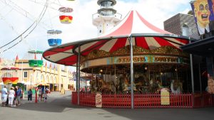 Amusement park ride.