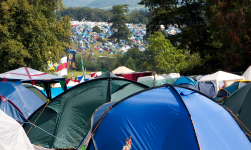 camping-tents-field-event camping tents in field
